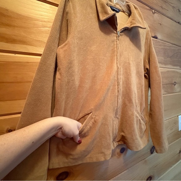 Women's Corduroy Lightweight Jacket by LAND'S END EL - Picture 4 of 10